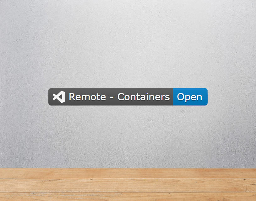 Le bouton remote containers